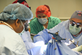 Dr Ali Rezai in surgery